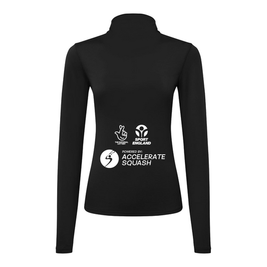 Accelerate Girls Squash Performance Lite Womens 1/4 Zip Top