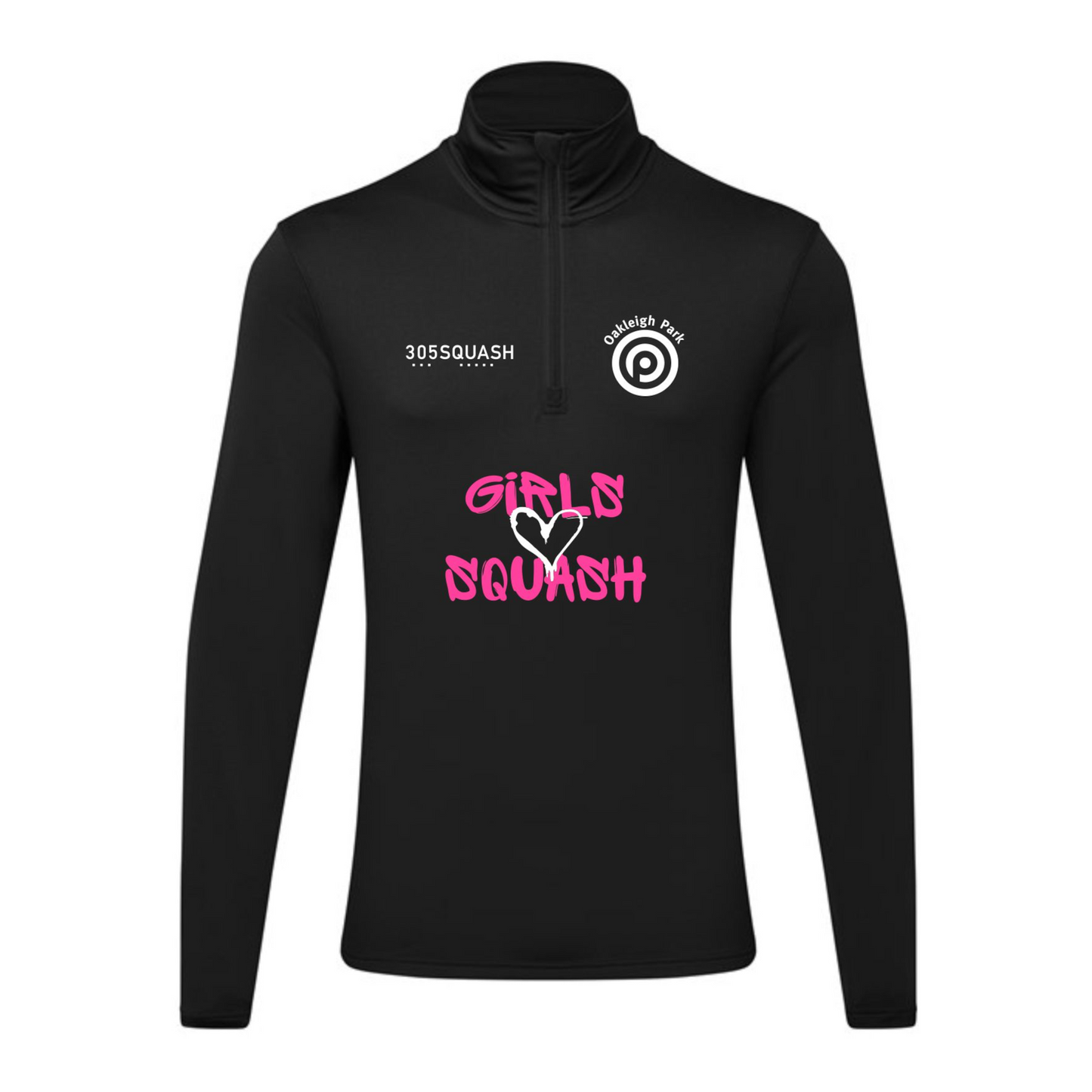 Accelerate Girls Squash Performance Lite 1/4 Zip Top