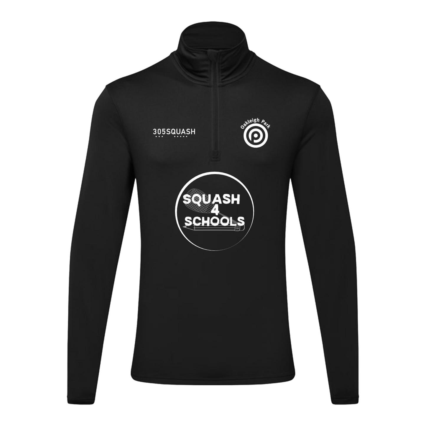 Accelerate Squash 4 Schools Performance Lite 1/4 Zip Top