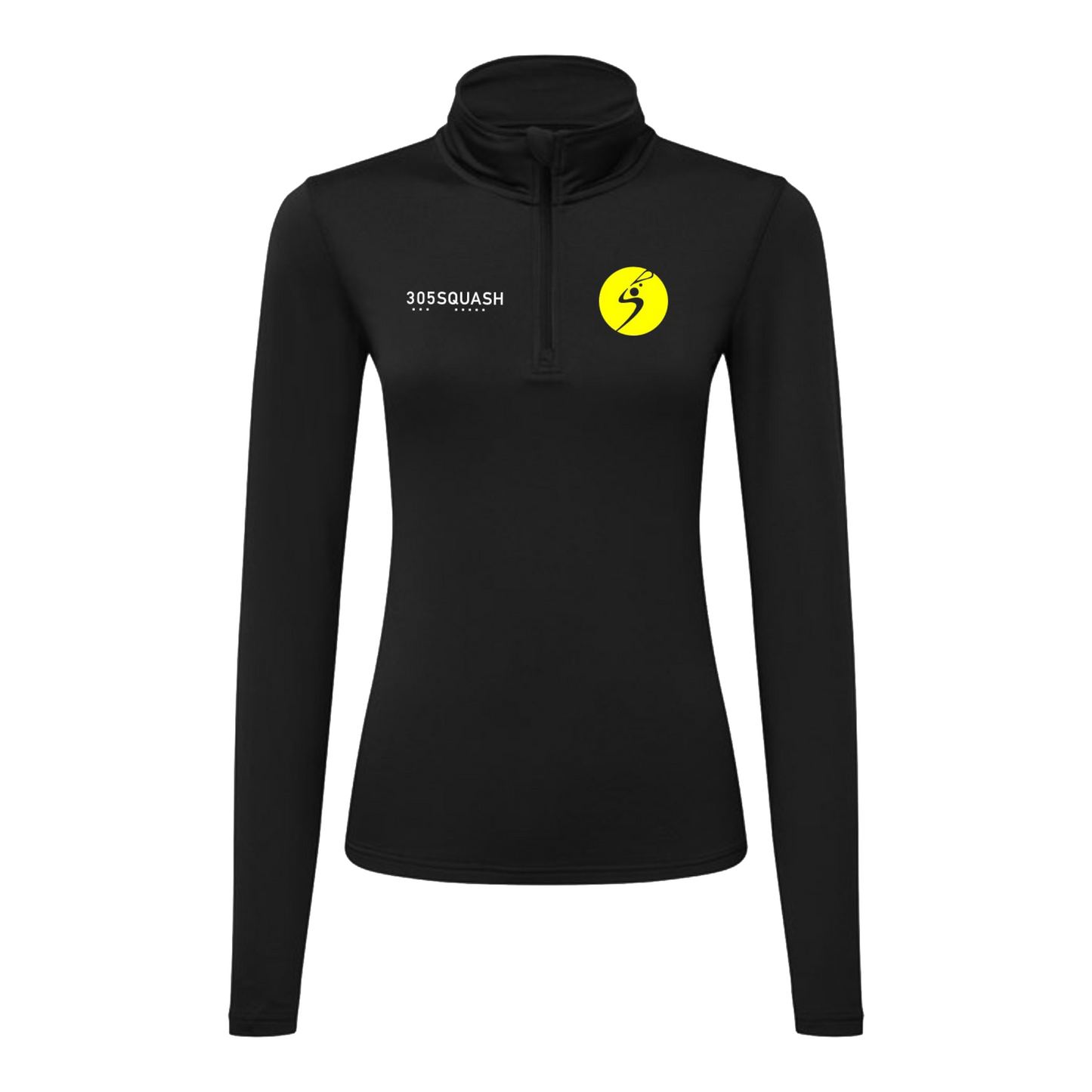 Accelerate Squash Performance Lite Womens 1/4 Zip Top
