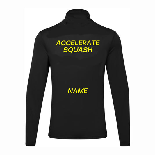 Accelerate Squash Performance Lite 1/4 Zip Top