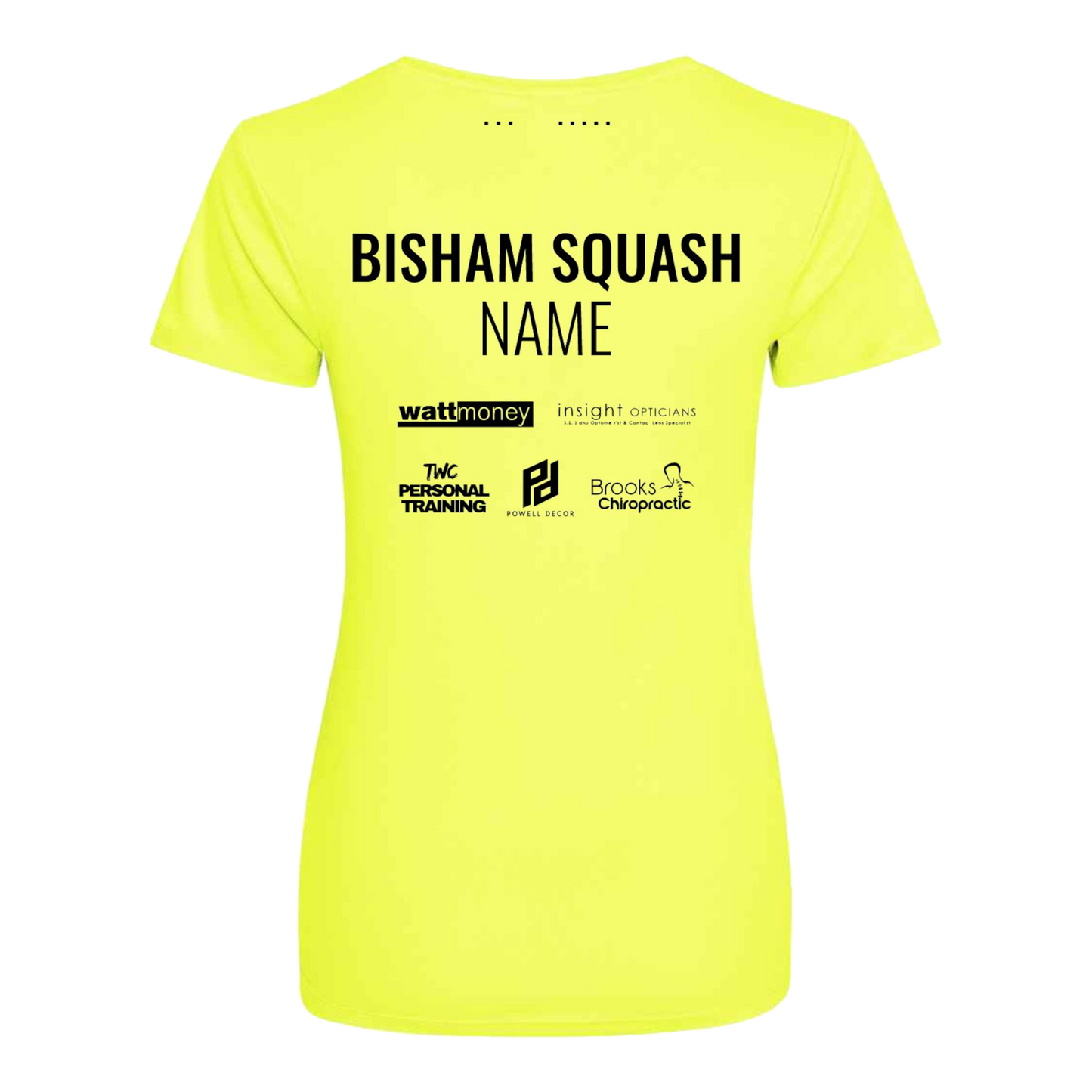 Bisham Squash Action Womens T