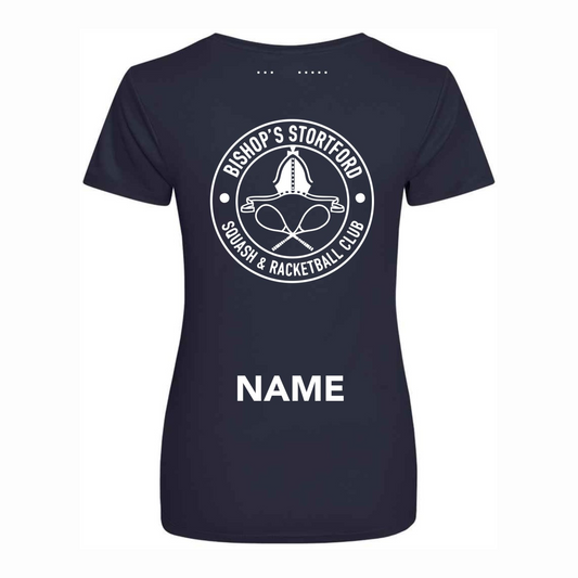 Bishop's Stortford Squash Action Womens T