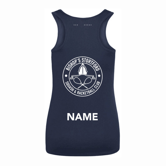Bishop's Stortford Squash Action Womens Vest