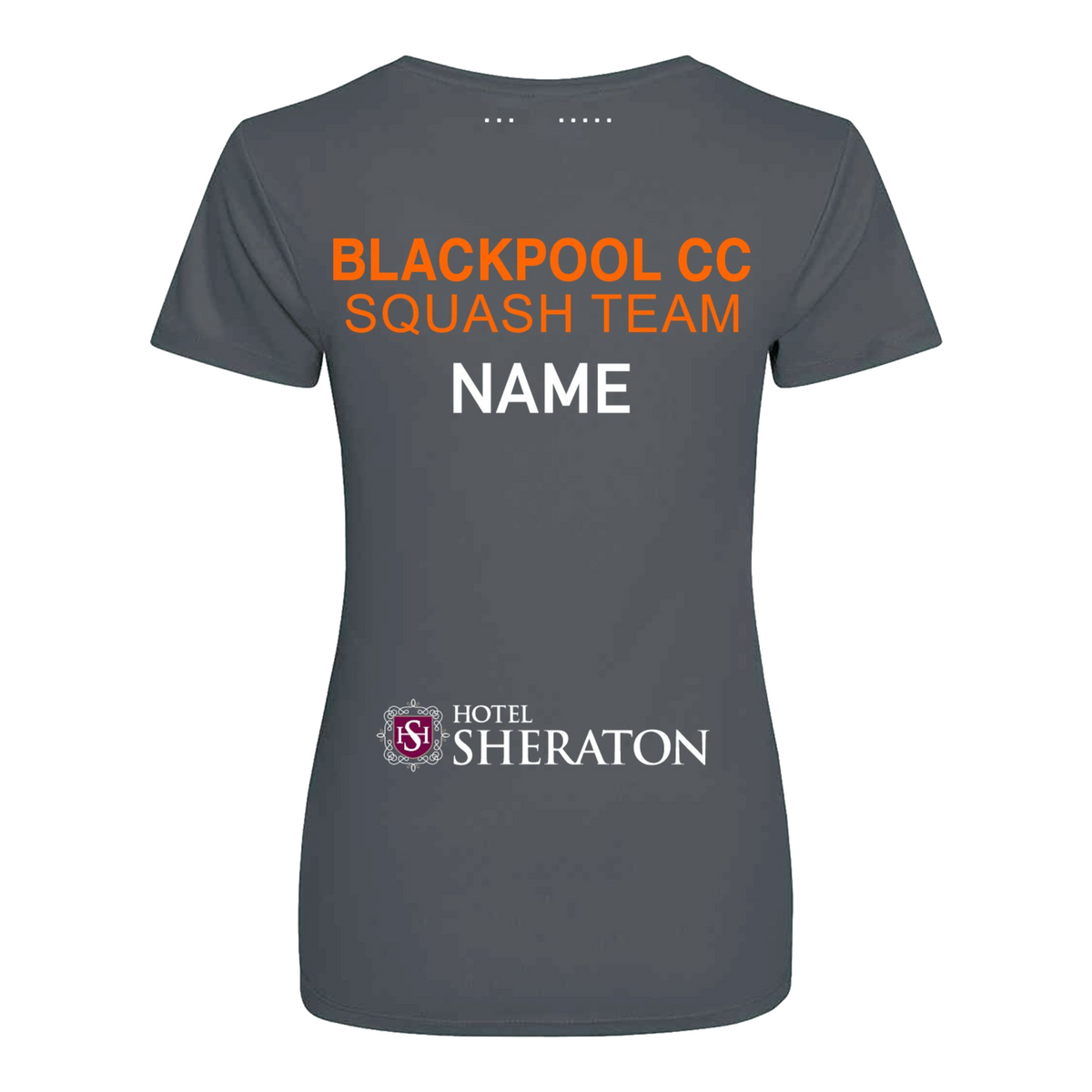 Blackpool CC Squash Action Womens T