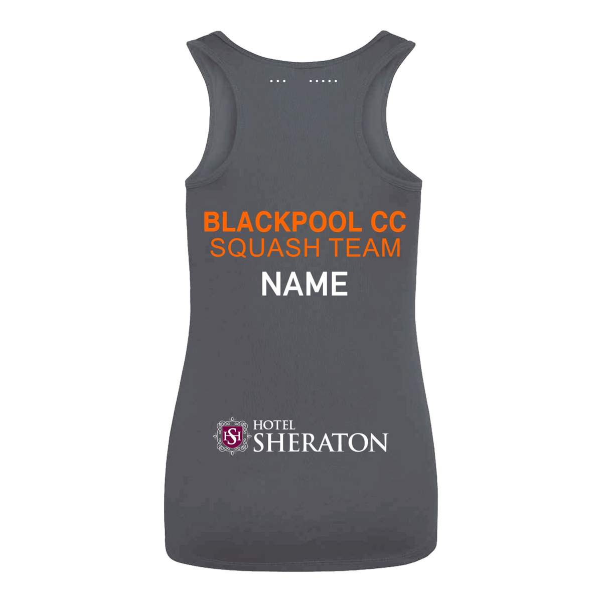 Blackpool CC Squash Action Womens Vest