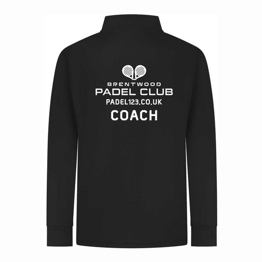 Brentwood Padel COACH Performance 1/4 Zip Top