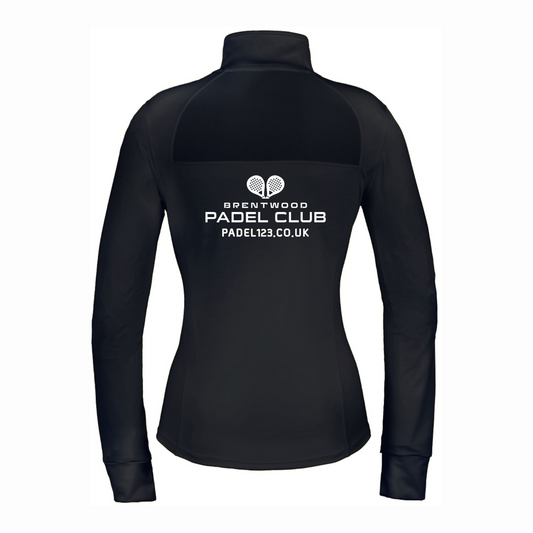 Brentwood Padel Performance BOCA Womens Full Zip Top