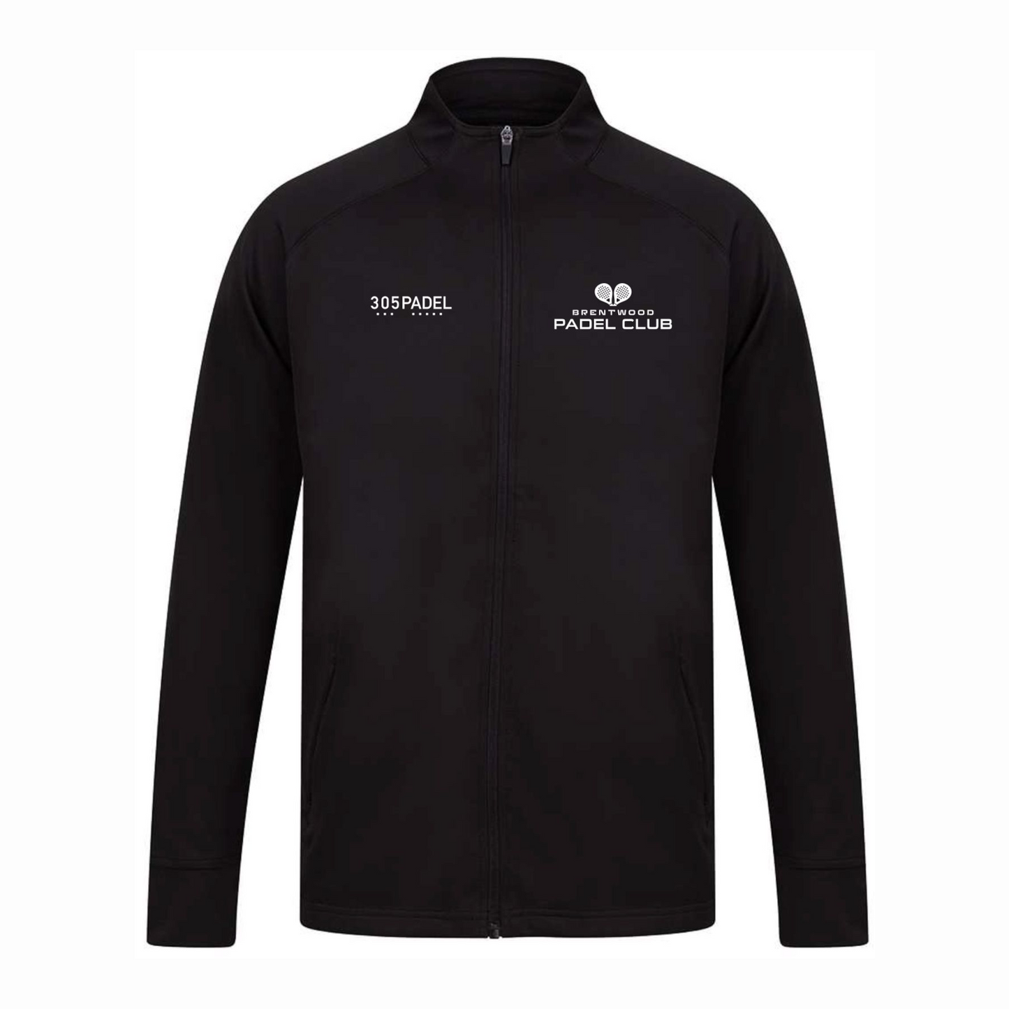 Brentwood Padel Performance Kids Full Zip Top