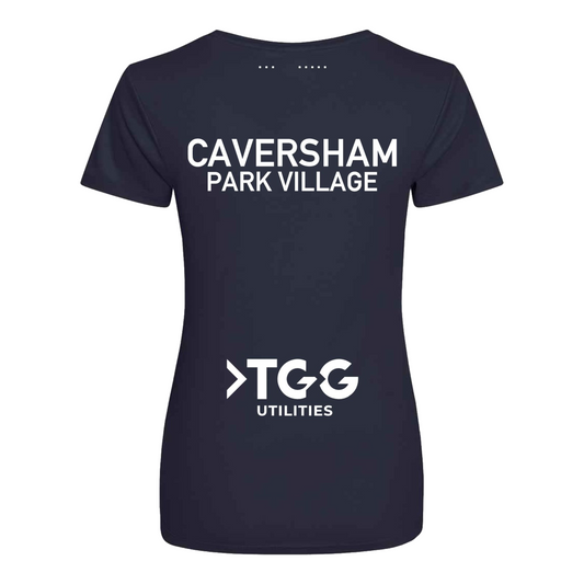 Caversham Park Village Squash Action Womens T