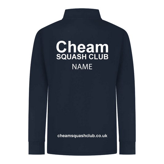 Cheam Squash Performance 1/4 Zip Top