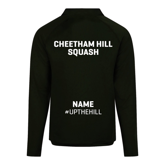 Cheetham Hill Squash Action 1/4 Zip Top