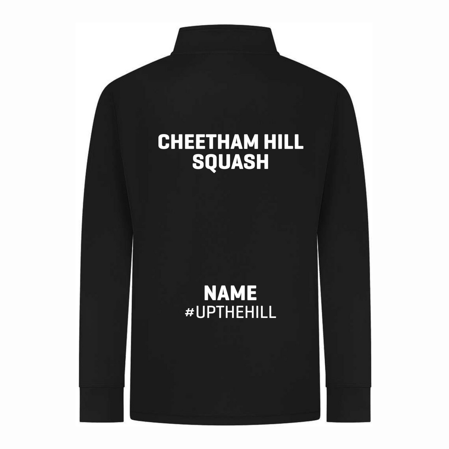 Cheetham Hill Squash Performance 1/4 Zip Top