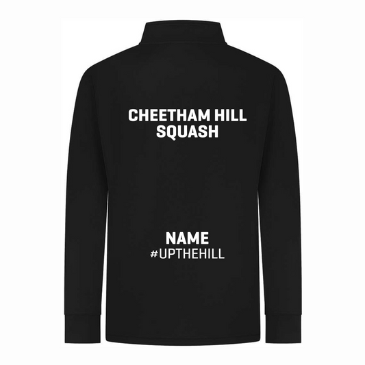 Cheetham Hill Squash Performance 1/4 Zip Top