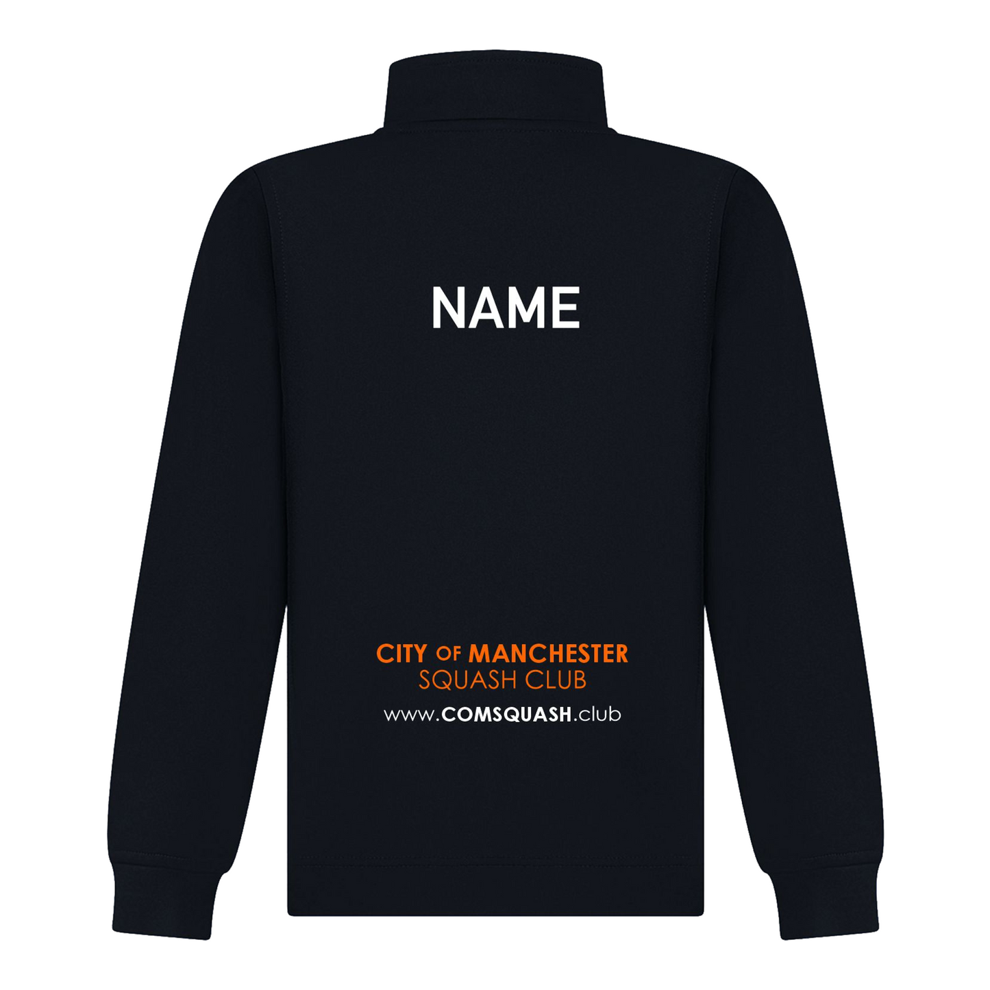 City of Manchester Squash Performance 1/4 Zip Top