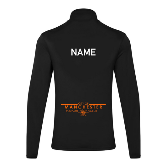 City of Manchester Squash Performance Lite 1/4 Zip Top
