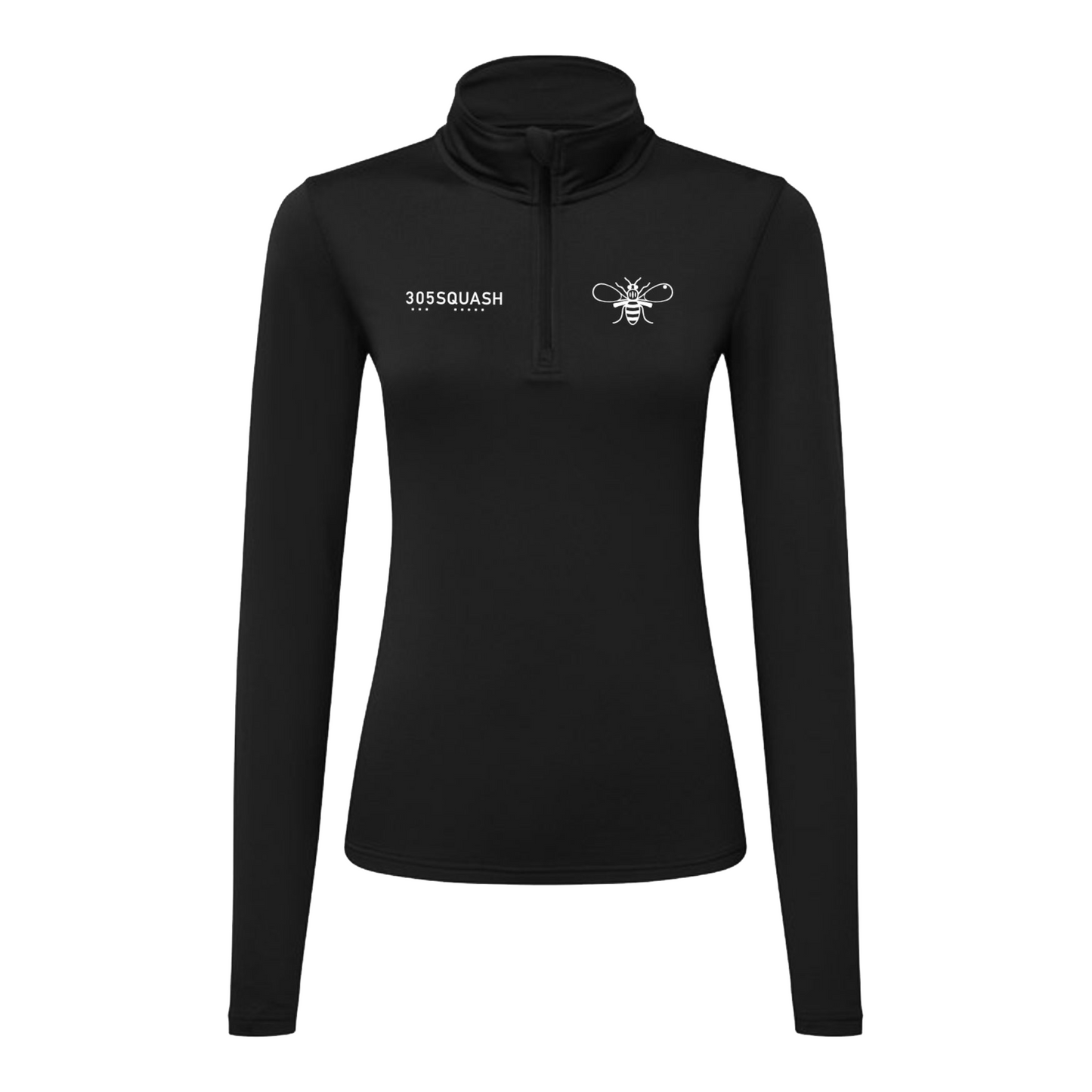 City of Manchester Squash Performance Lite 1/4 Zip Womens Top