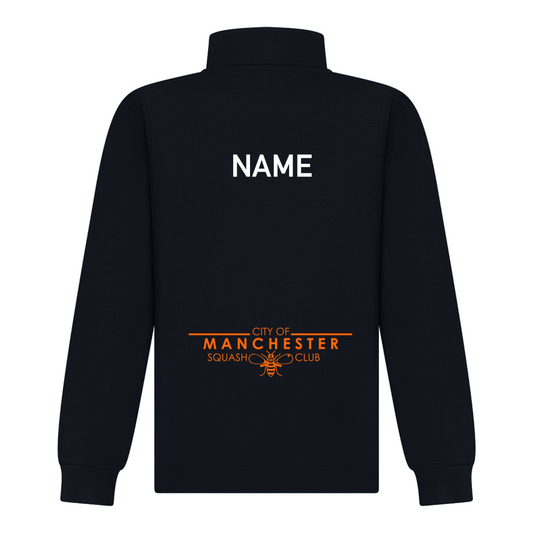 City of Manchester Squash Performance 1/4 Zip Top