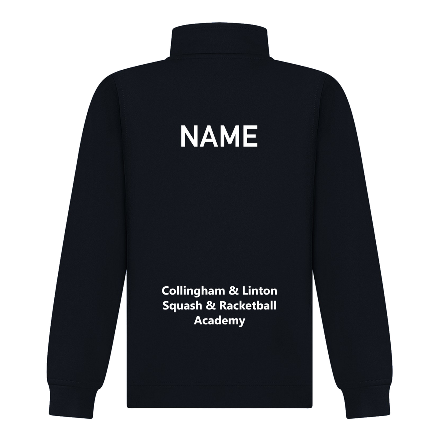 Collingham + Linton Squash Academy Performance Kids 1/4 Zip Top