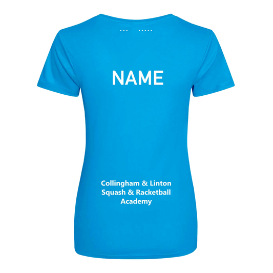 Collingham + Linton Squash Academy Action Womens T