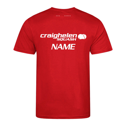 Craighelen Squash Action Kids T