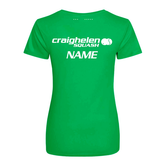 Craighelen Squash Action Womens T