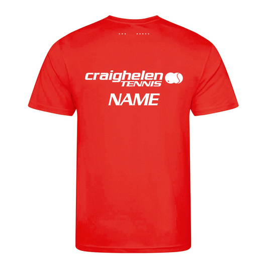 Craighelen Tennis Action Kids T