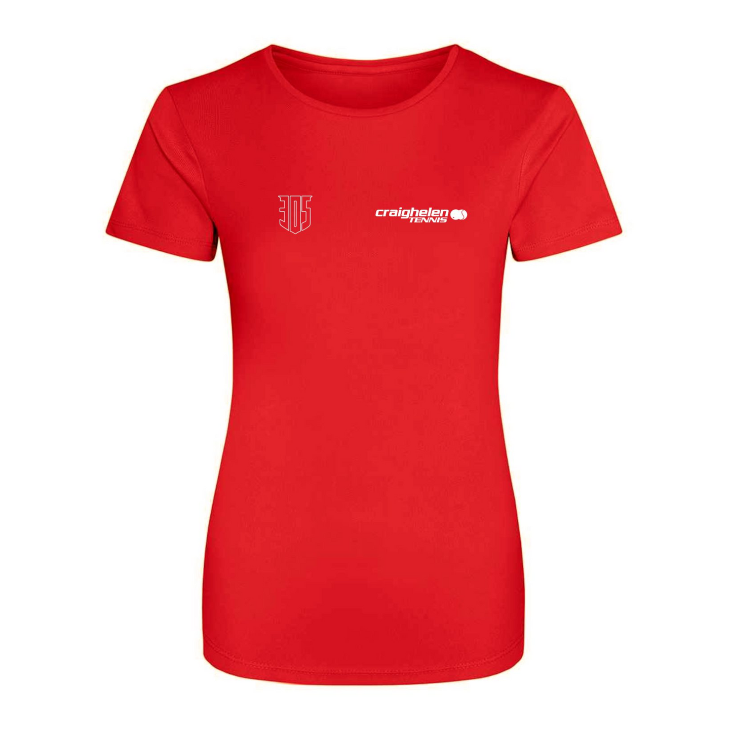 Craighelen Tennis Action Womens T
