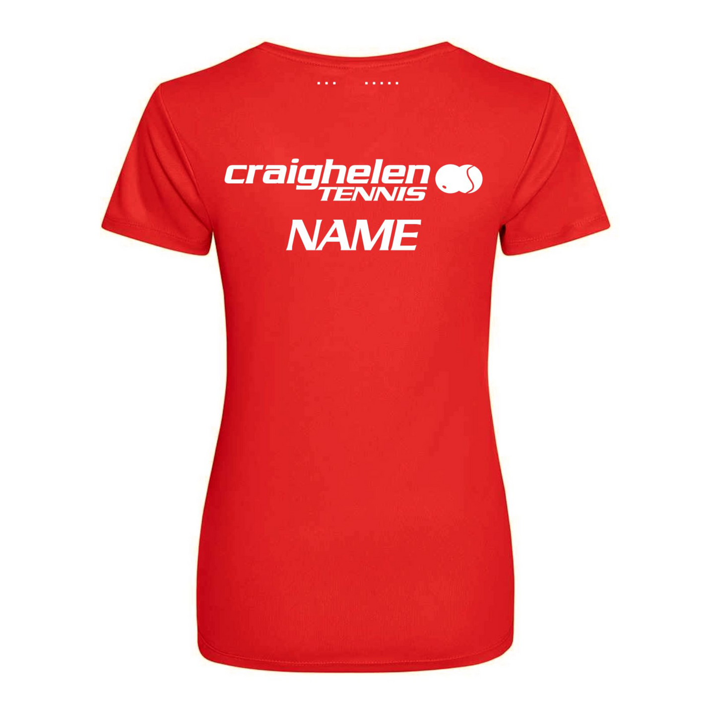 Craighelen Tennis Action Womens T