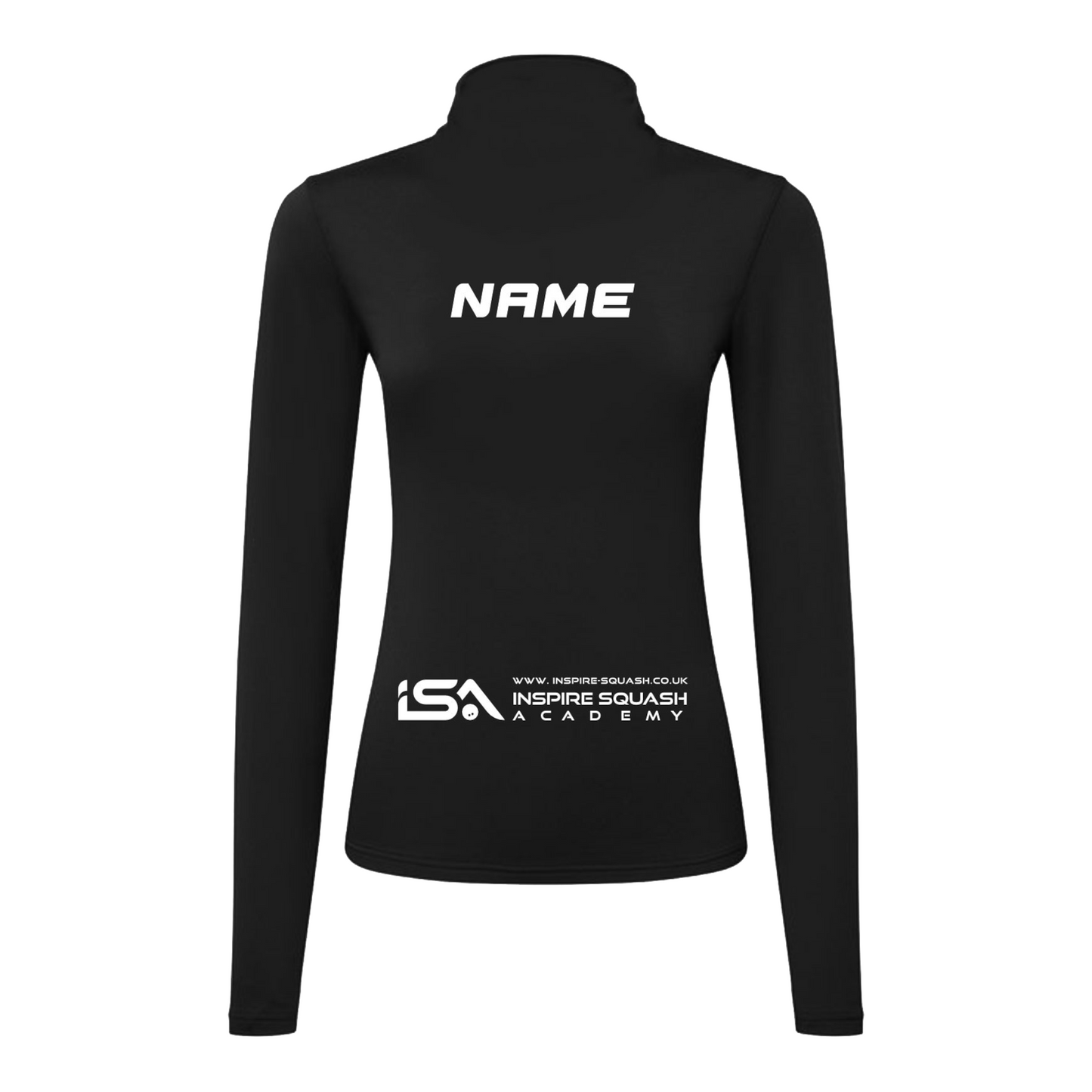 INSPIRE Squash Performance Lite Womens 1/4 Zip Top