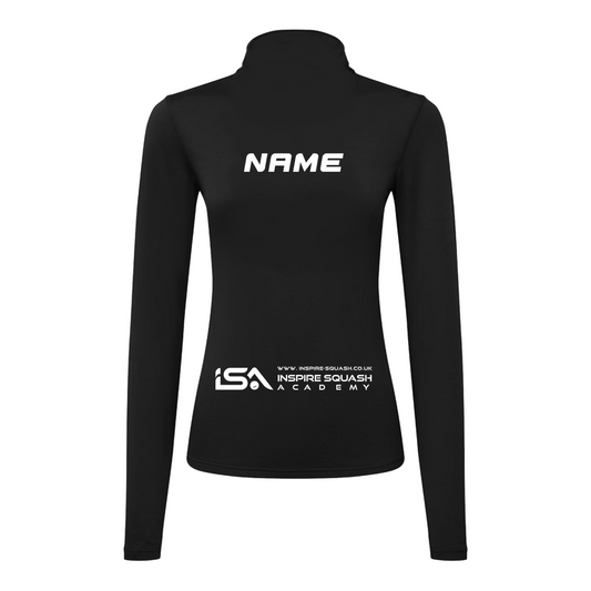 INSPIRE Squash Performance Lite Womens 1/4 Zip Top