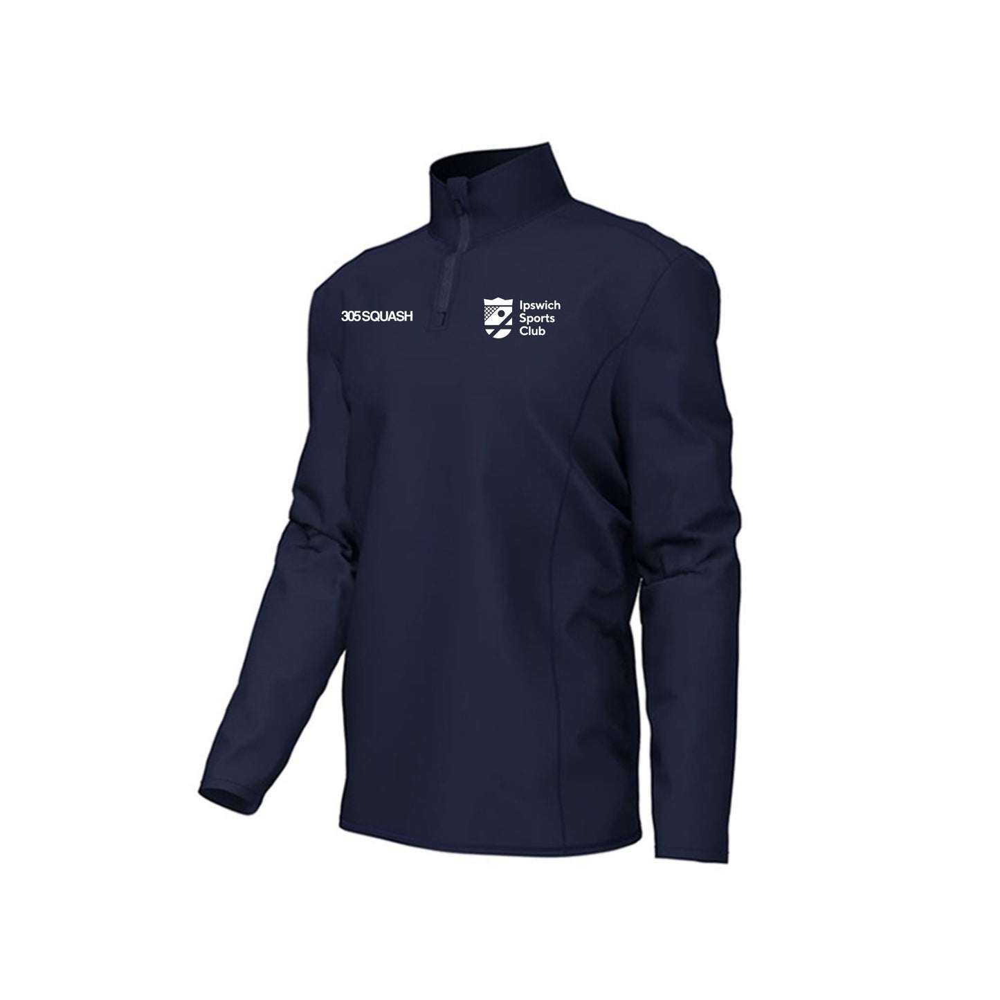 Ipswich Squash Club Academy Performance Kids 1/4 Zip Jacket