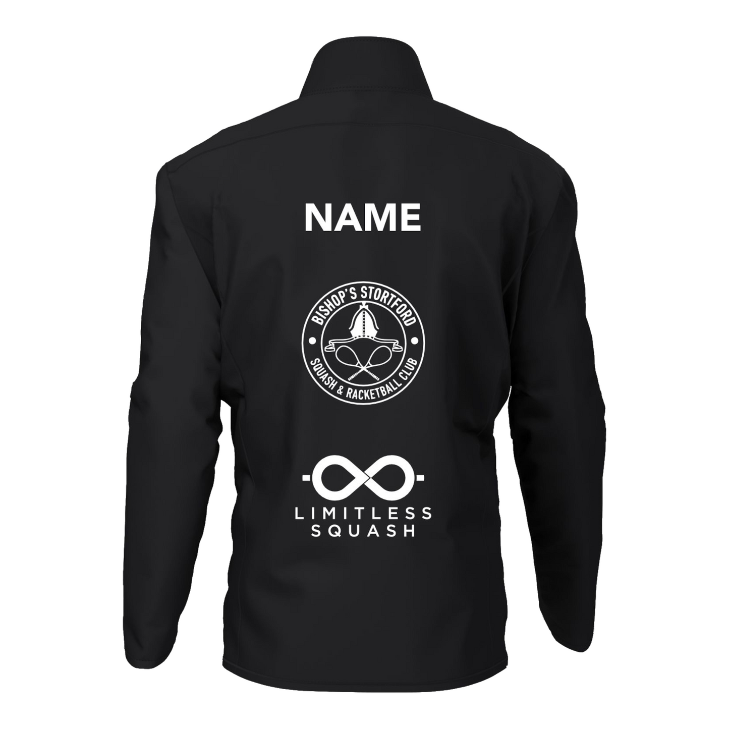 Limitless + Bishop's Stortford Squash Performance 1/4 Zip Jacket