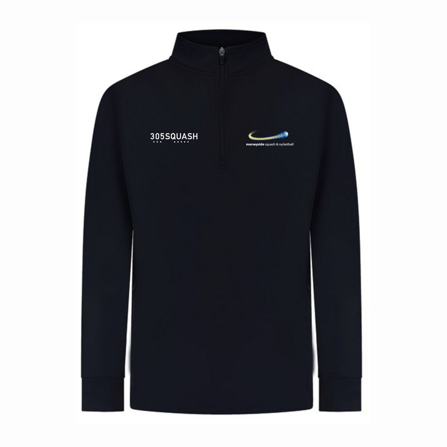 Merseyside Squash Performance 1/4 Zip Top