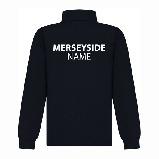Merseyside Squash Performance Kids 1/4 Zip Top