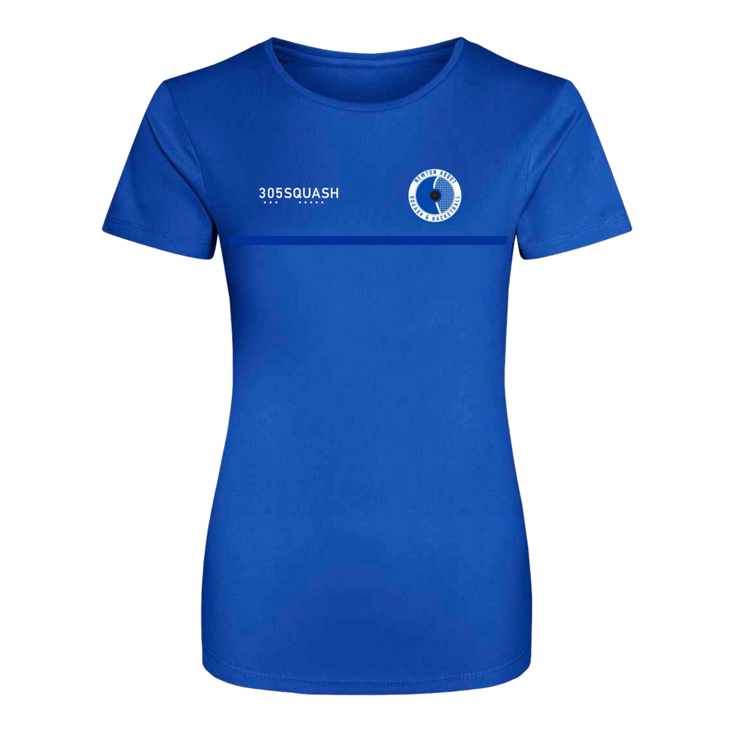 Newton Abbot Squash Action Womens T