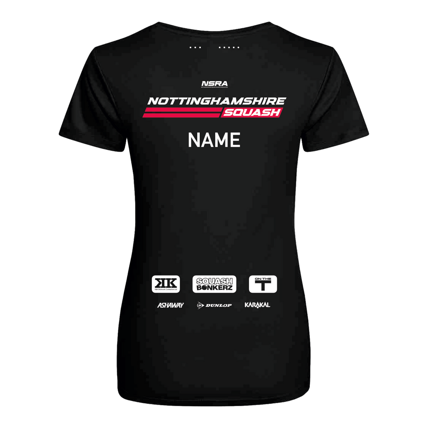 Nottinghamshire Squash Action Womens T