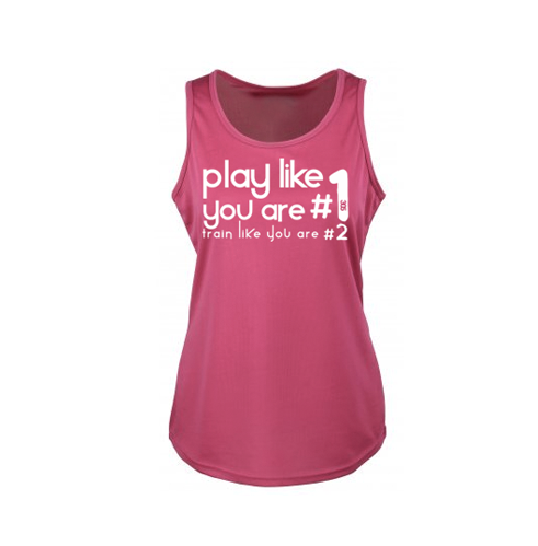 Play Like #1 Legacy Action Womens Vest