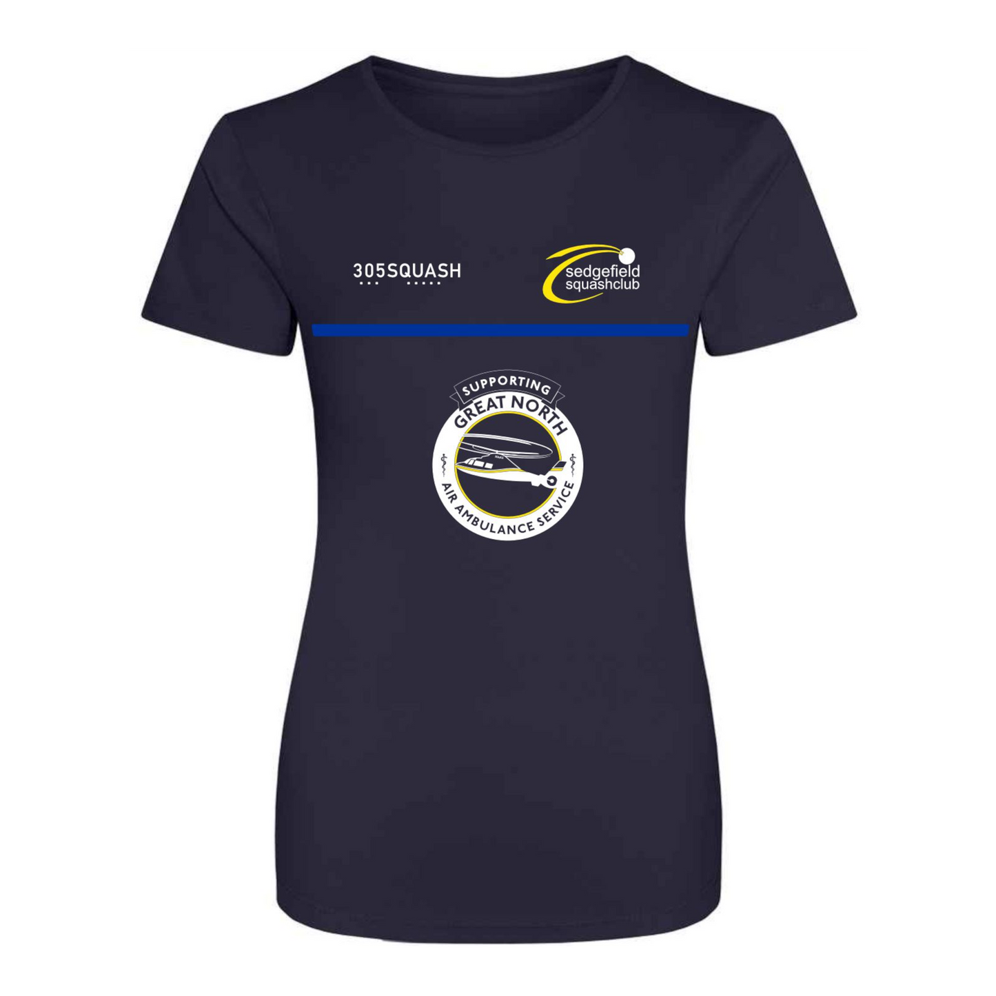 Sedgefield Squash Action Womens T