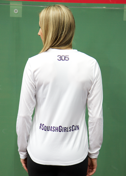 305 Squash Girls Can Legacy Action Womens Long Sleeve T