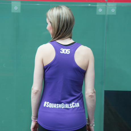 305 Squash Girls Can Legacy Action Kids Vest