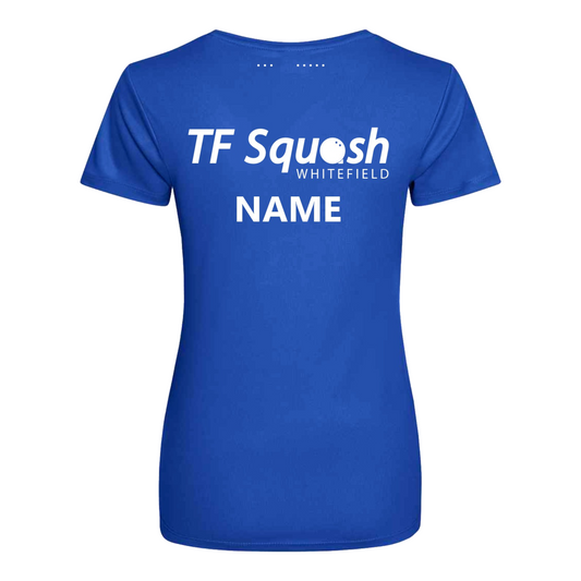Total Fitness Whitefield Squash Action Womens T