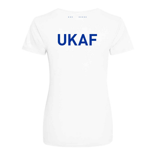 UKAF Squash Action Womens T