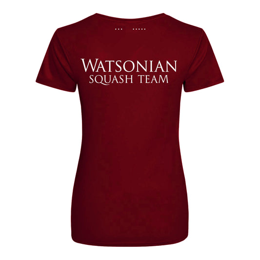 Watsonians Squash Action Womens T