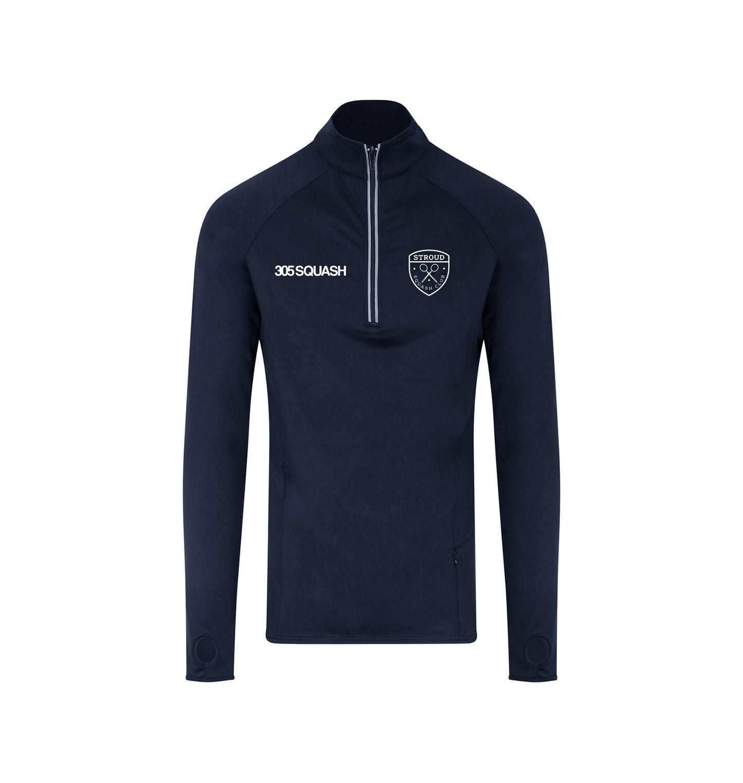 Stroud Squash Performance Fit Womens 1/2 Zip Top