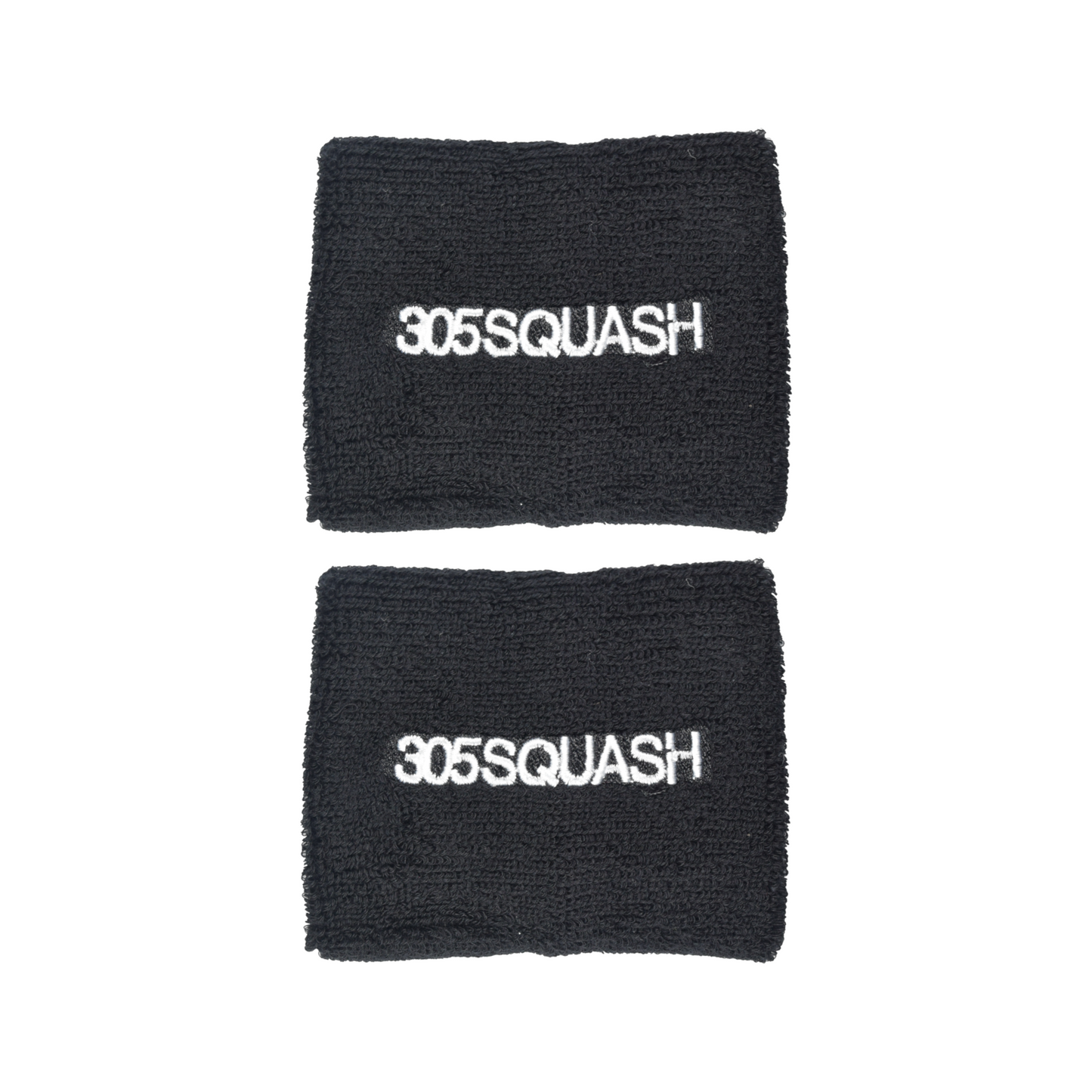 305SQUASH Large Sweatbands - Twin Pack