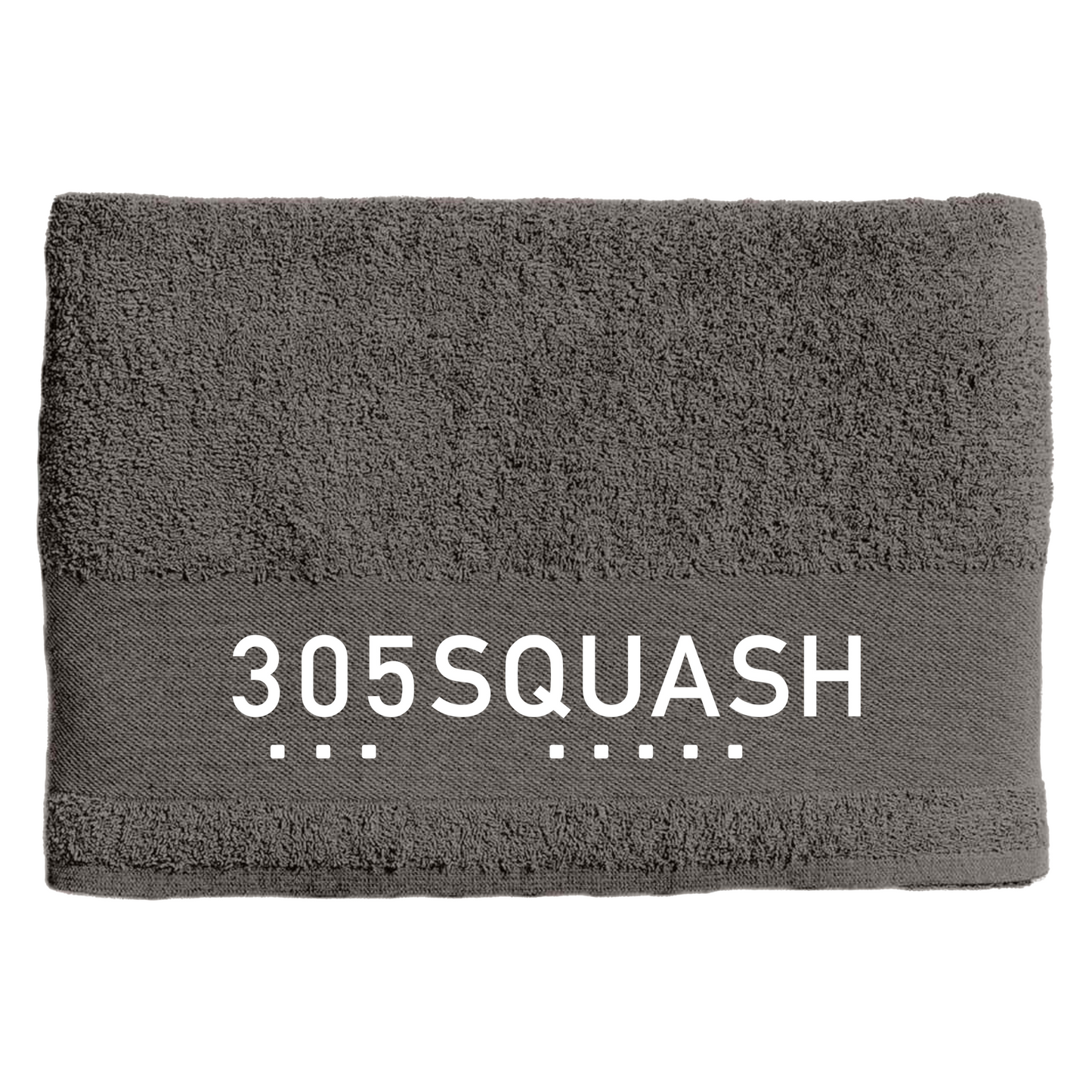 305SQUASH Wordmark Icon Classic Towel (4 Sizes Available)