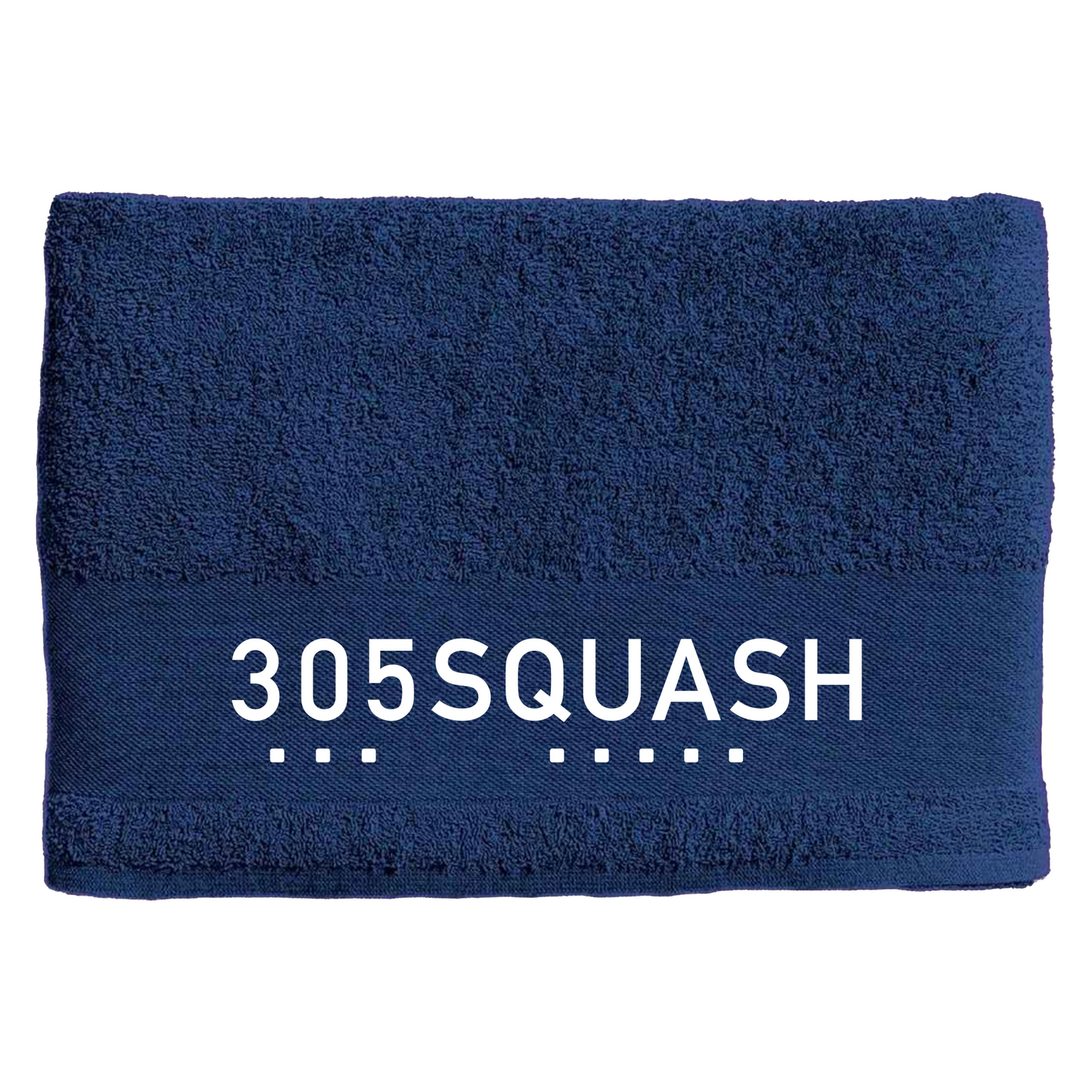 305SQUASH Wordmark Icon Classic Towel (4 Sizes Available)