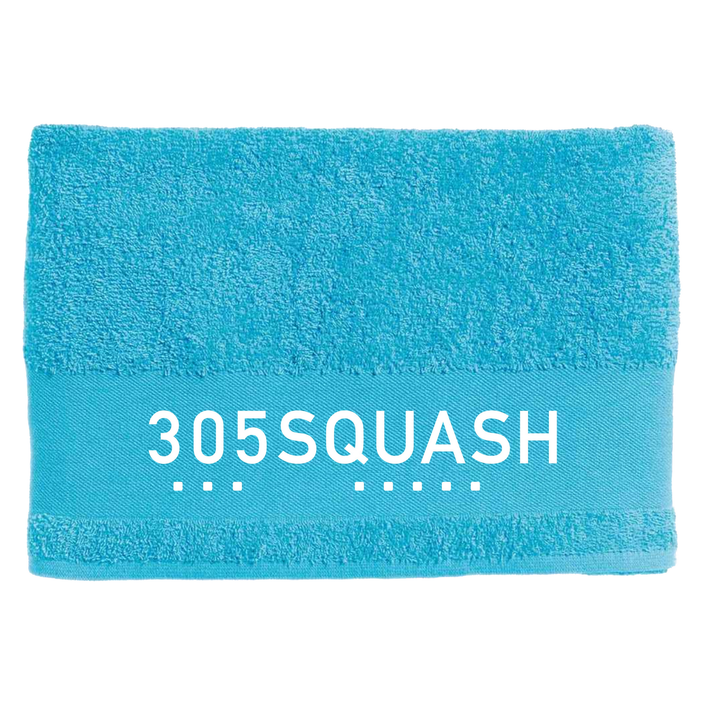 305SQUASH Wordmark Icon Classic Towel (4 Sizes Available)