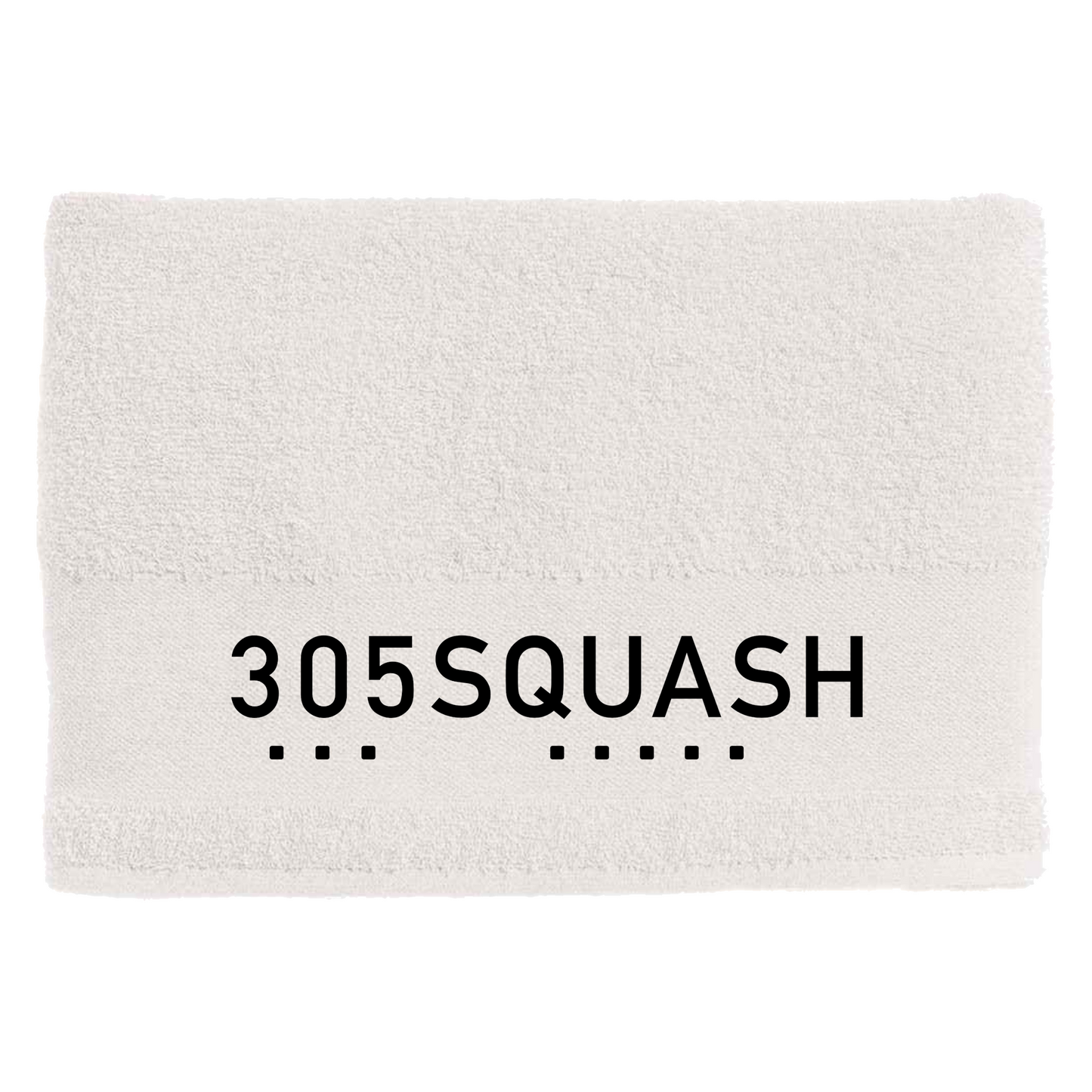 305SQUASH Wordmark Icon Classic Towel (4 Sizes Available)